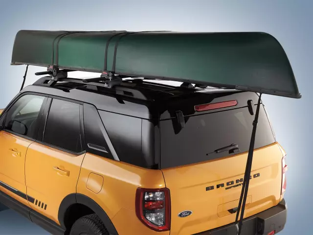 VKB3Z7855100D - Hauling: Canoe Carrier - Rack-Mounted for Ford Image