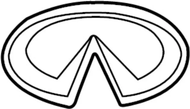 628900J200 - Body: Emblem for INFINITI: QX4 Image