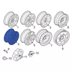 NZ6Z1007C - : Wheel, Alloy for Ford Image