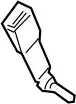 88843ZQ08E - : Buckle for Infiniti Image