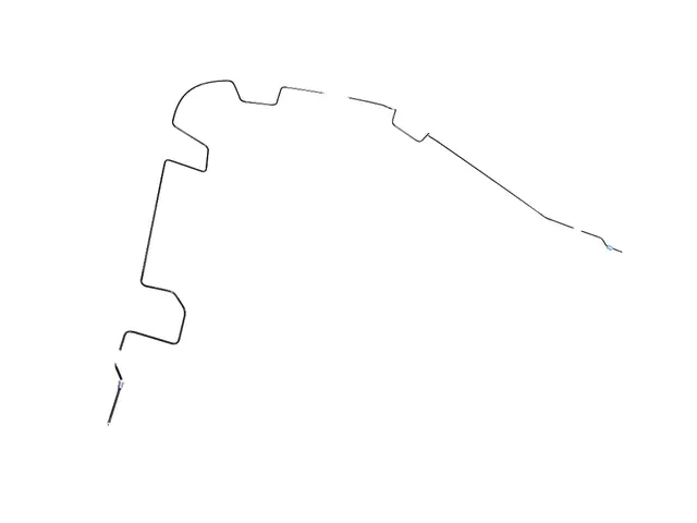 68328124AA - : Brake Tube, Right Rear for Mopar Image