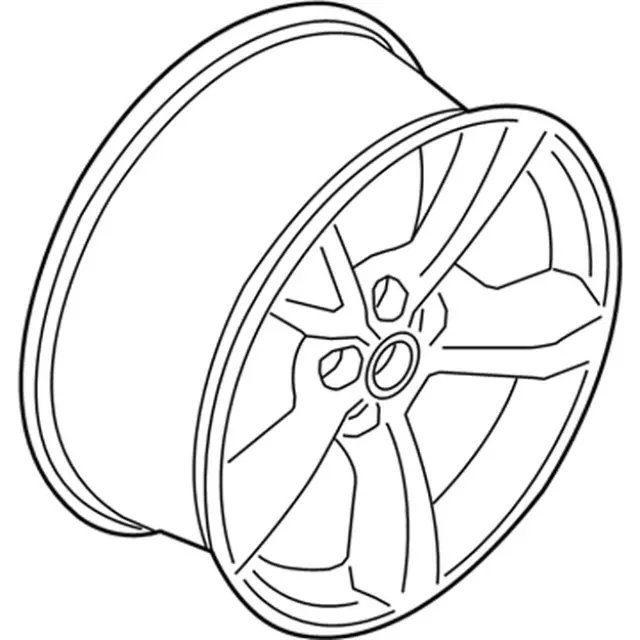 JR3Z1007D - : Wheel, Alloy for Ford: Mustang Image