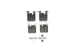 1BP01480AA - Brake: Disc Brake Pad Set for bproauto Image