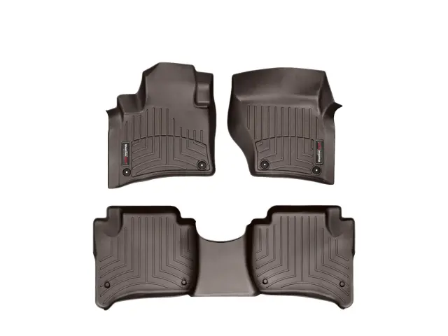 4733312 - Accessories: Front &amp; Rear Cocoa FloorLiner™ DigitalFit® for WeatherTech Image