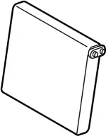 27281JF10A - HVAC: Evaporator Core for Infiniti Image