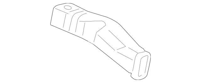 2118313046 - Heating and Ventilation: Air Duct for Mercedes-Benz: CLS500, CLS55 AMG, CLS550, CLS63 AMG, E320, E500, E55 AMG Image image