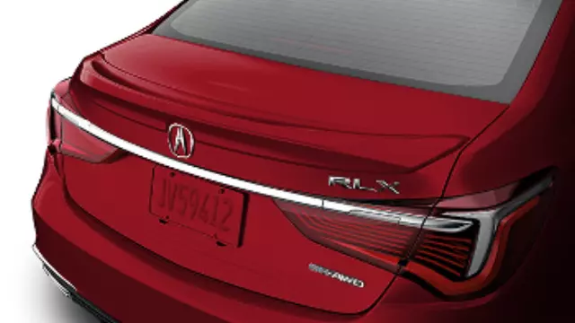 8F10TY2250A - : Deck Lid Spoiler - Brilliant Red Metallic for Acura Image