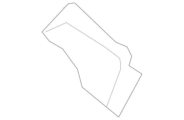 21191878363C99 - Body: Rear Cover for Mercedes-Benz Image