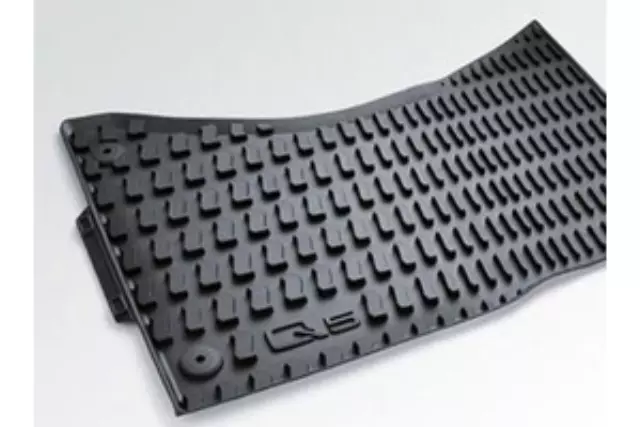 All-Weather Floor Mats - Rear - Black - Audi (8R0-061-511-041)