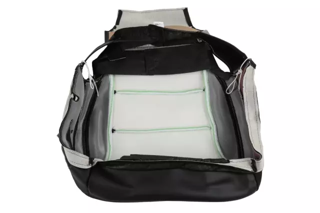 Ebony and Lark Yellow Driver Seat Cushion Cover - GM (19293208)