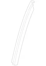 2227300119 - : Window Divider for Mercedes-Benz: S450, S550e, S63 AMG, S65 AMG Image