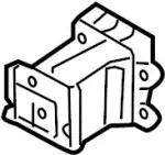 62210AR200 - Body: Bumper Bracket for Infiniti Image