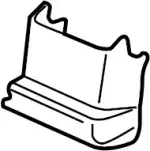 88508ZQ00B - : Cover for Infiniti Image