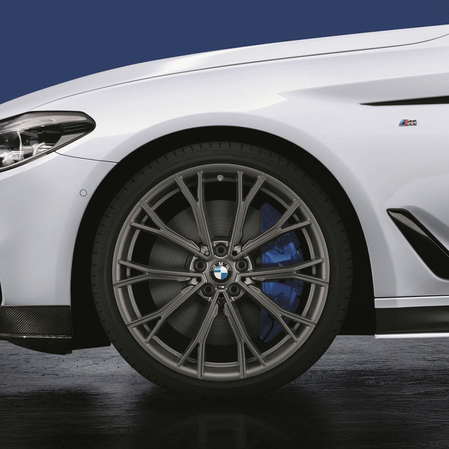 36112446967 - Wheels: M Performance Style 669M Orbit Grey Complete for BMW: 530i, 530i xDrive, 540d xDrive, 540i, 540i xDrive, M550i xDrive Image