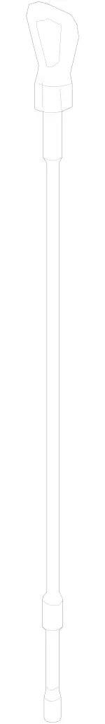 2740109310 - Engine: Dipstick for Mercedes-Benz Image