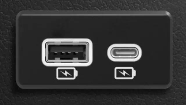 T99Q76RR0A - Interior: Rear USB Charging Ports for Nissan Image