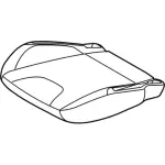 F1EZ7862901AA - Body: Cushion Cover for FORD Image