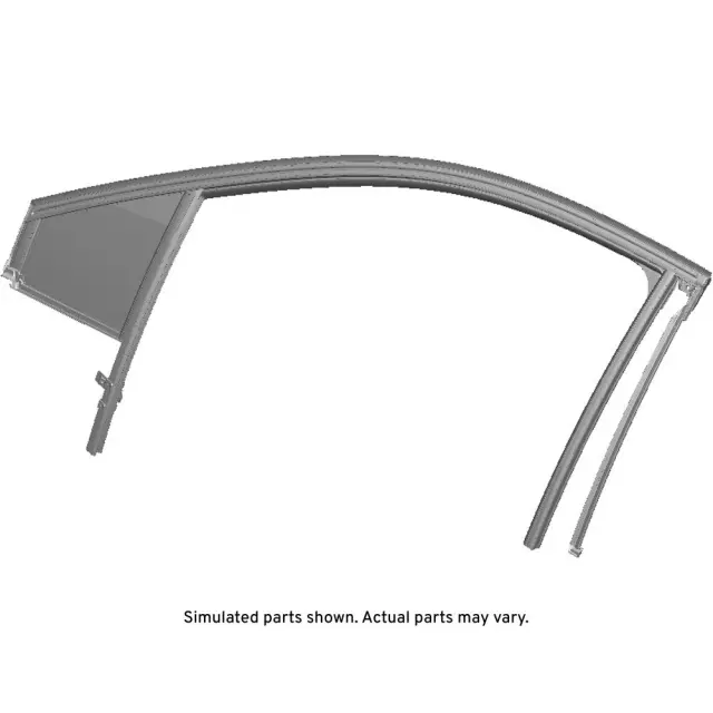 84852430 - : Front Driver Side Door Window Weatherstrip for GM Image