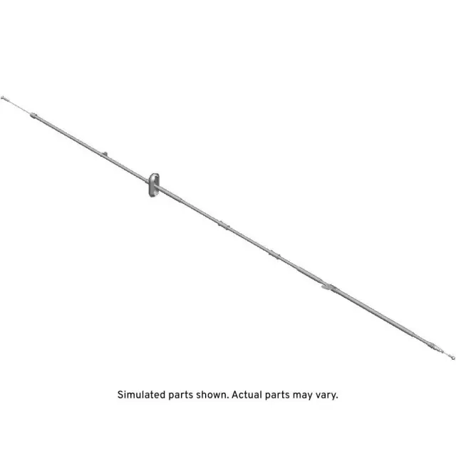 23494625 - : Rear Passenger Side Parking Brake Cable Assembly for Chevrolet: Malibu, Malibu Limited Image