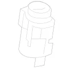 1978700510 - Electrical System: Pushbutton Switch for Mercedes-Benz Image