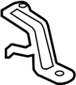 165881BA0A - : Air Cleaner Assembly Mount Bracket for INFINITI: EX35, EX37, QX50 Image