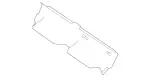 16792430007Q14 - Body: Lower Cover for Mercedes-Benz Image