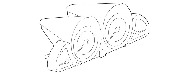 2305405048 - : Instrument Cluster for Mercedes-Benz Image
