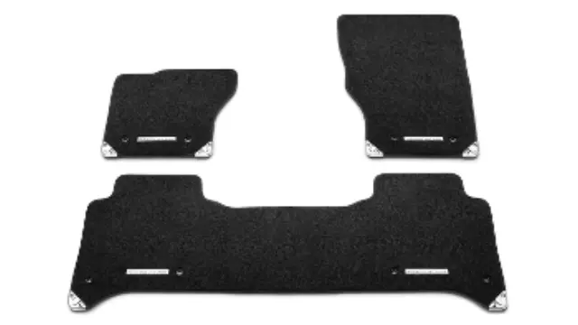 VPLGS0448PVJ - : Luxury Carpet Mat Set, Ebony, LHD, SWB for Land Rover: Range Rover Image