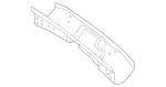 2176401200 - Body: Apron Panel for Mercedes-Benz Image