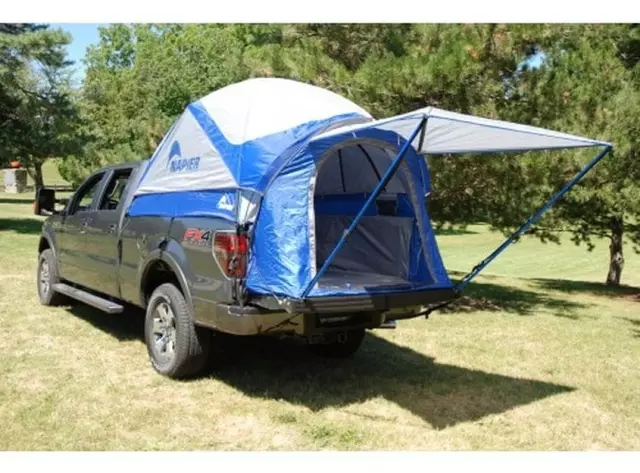 VAL3Z99000C38A - Exterior: Ford Sportz Truck Camping Tent For 8' Bed for Ford: E-350 Super Duty, E-450 Super Duty, F-150, F-250 Super Duty, F-350 Super Duty, F-450 Super Duty, F-550 Super Duty Image