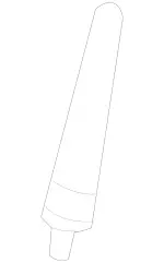 2099050200649999 - Electrical: Antenna Assembly for Mercedes-Benz Image