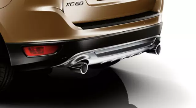 30758114 - : Exhaust System With Unique Rear Skid Plate for Volvo Image