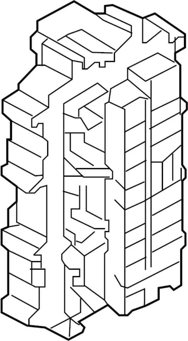 2435179903 - Electrical: Junction Block for INFINITI: M37, M56, Q70, Q70L, QX56, QX80 Image