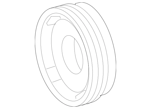 6420300403 - Engine: Pulley for Mercedes-Benz Image