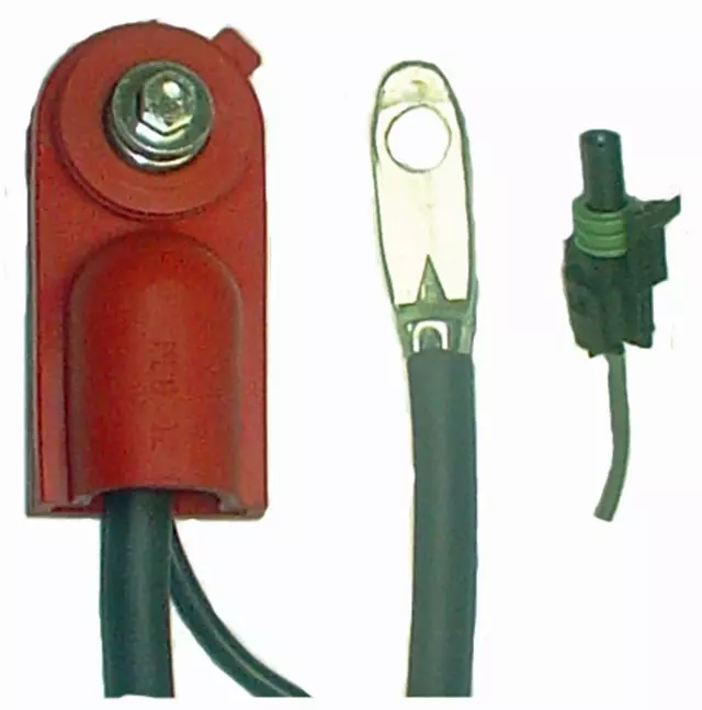 88864193 - : Positive Side Terminal Battery Cable with Auxiliary Leads for GM Image