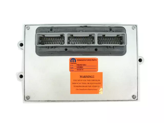 R6040218AC - Electrical: Powertrain Control Module, Remanufactured for Dodge: Ram 2500, Ram 3500 Image