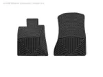 W79 - : Black All Weather Floor Mats for WeatherTech Image