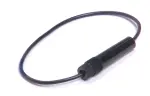 822167 - : In-Line Fuse Holder/Bayonet, Bayonet, 12 Gauge, Black for Grote Lighting Image