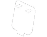 21688501229999 - Body: Tow Eye Cap for Mercedes-Benz Image