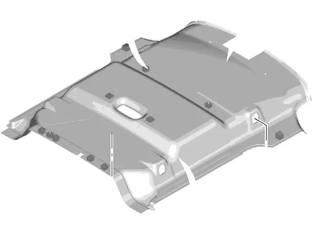 DT1Z1751942AS - Body: Rear Headliner for Ford: Transit Connect Image