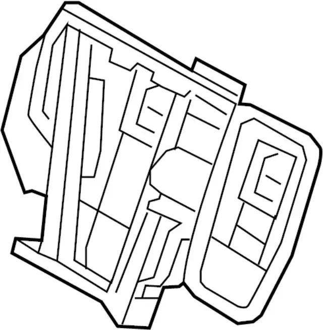 886011BA0A - Body: Seat Back Frame for INFINITI: EX35, EX37, QX50 Image