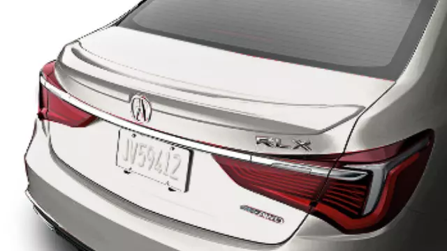 8F10TY2210A - : Deck Lid Spoiler - Platinum White Pearl for Acura Image