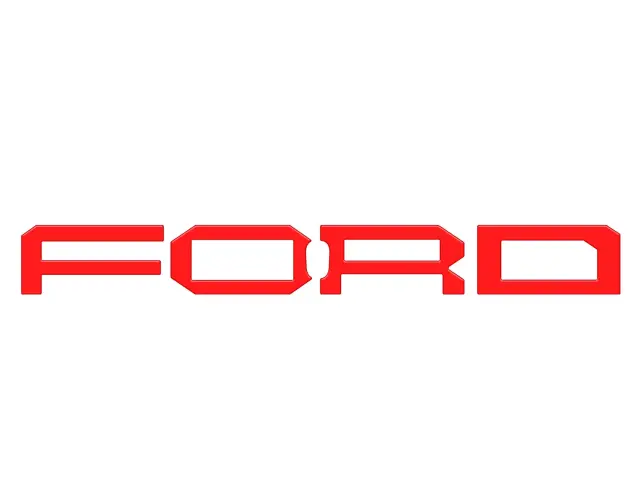 VN2DZ9942528CA - Exterior: Grille Letter - Race Red - Raptor for Ford: Bronco Image