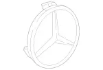 40033009040 - : Hub Cap for Mercedes-Benz Image