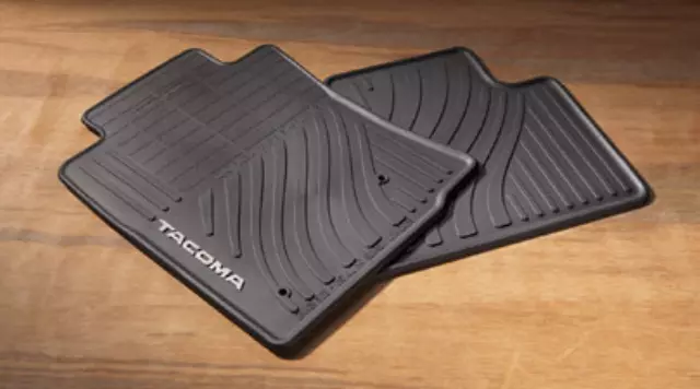 Floor Mats, All-Weather, Tacoma Logo - Toyota (PT908-36161-20)