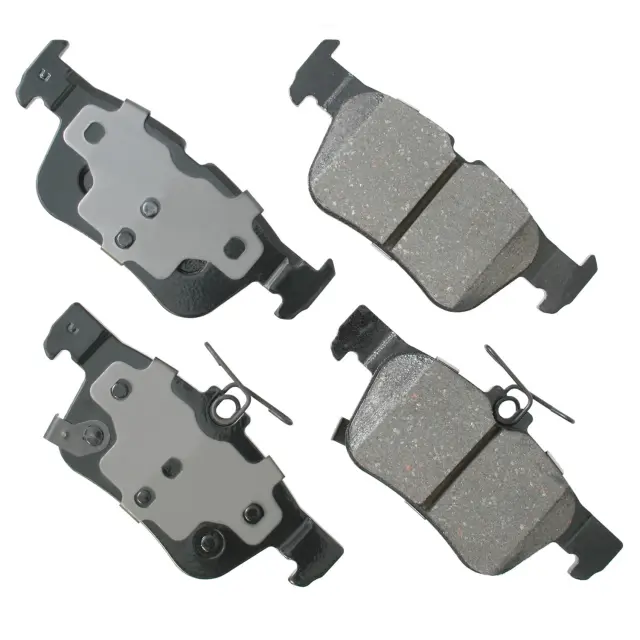 ACT1665 - Brake: Akebono ProACT Ultra Premium Ceramic Disc Brake Pad Kit for AKEBONO Image