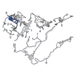 HU5Z12A581CL - Electrical: Engine Harness for Ford: Fusion, Police Responder Hybrid, SSV Plug-In Hybrid | Lincoln: MKZ Image