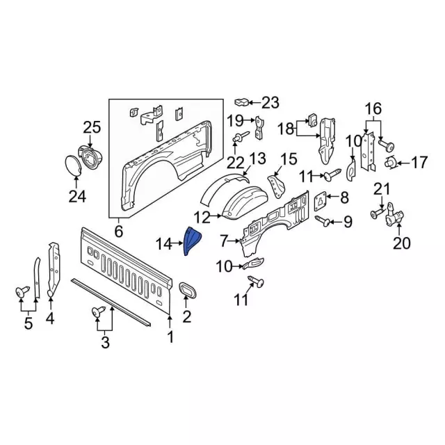 ML3Z9928260C - : Front Extension for Ford: F-150 Image