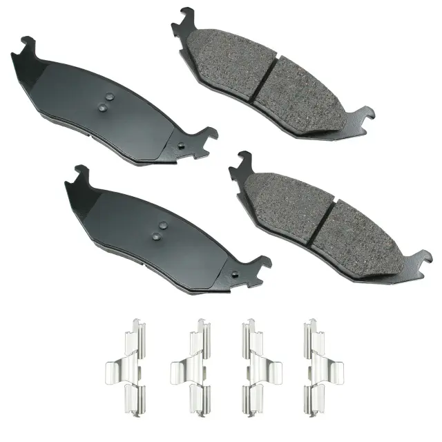 ACT898 - : Akebono ProACT Ultra Premium Ceramic Disc Brake Pad Kit for AKEBONO Image