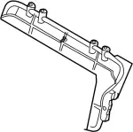 896017S000 - Body: Seat Back Frame for Infiniti Image